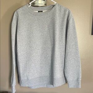 Athletic Works Men's Crewneck Sweatshirt - Light Gray